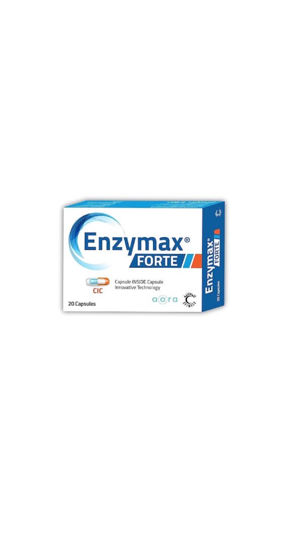 Enzymax Forte 20 Capsules إنزيماكس فورت 20 كبسولة