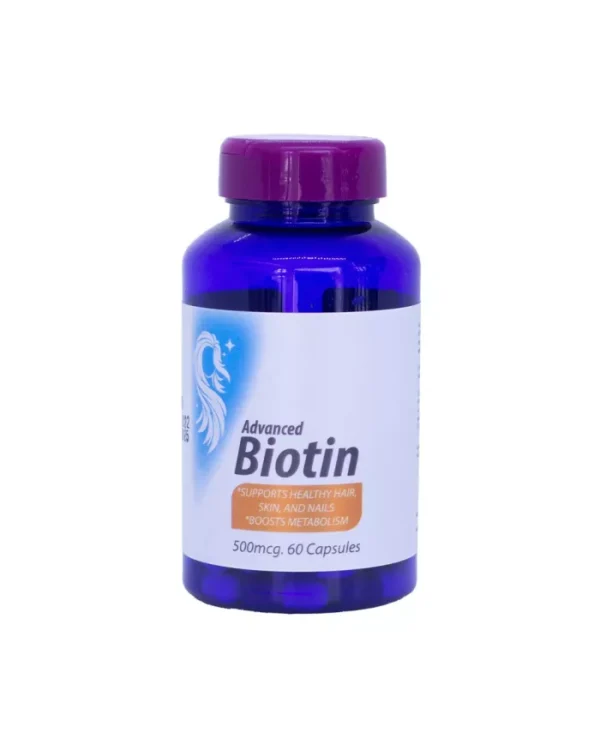 IMG_7271 Advanced Biotin 500 mcg 60 caps البيوتين المتقدم 500 ميكروغرام 60 كبسولة