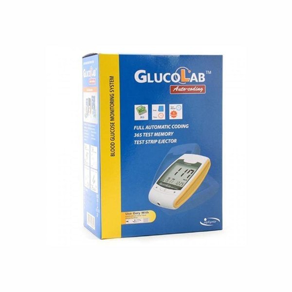 Glucolab Blood Glucose Monitor جلوكولاب لمراقبة سكر الدم