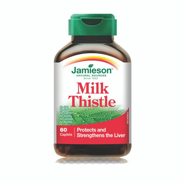 IMG_7377 جاميسون شوك الحليب، 60 كبسولة Jamieson Milk Thistle, 60 Capsule