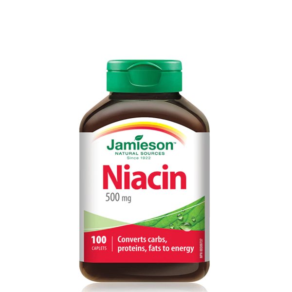 IMG_7378 جاميسون ناياسين 500 ملغ، 100 كبسولة Jamieson Niacin 500Mg 100Cap