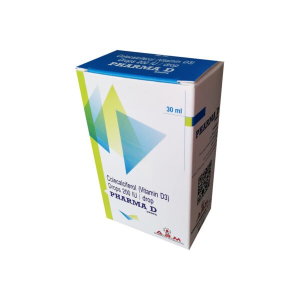 IMG_7416 PHARMA-D 200 IU DROPS 30ML | قطرات فارما-دي 200 وحدة دولية 30 مل
