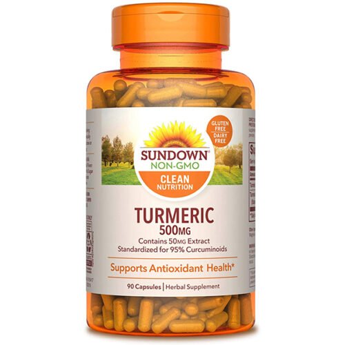 صن داون كركم 450 ملغ 90 كبسولة Sundown Turmeric 450 Mg 90 Capsule