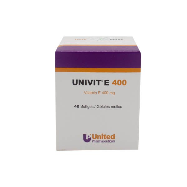 IMG_7436 Univit E Vitamin E 400 Mg, 40 Capsule