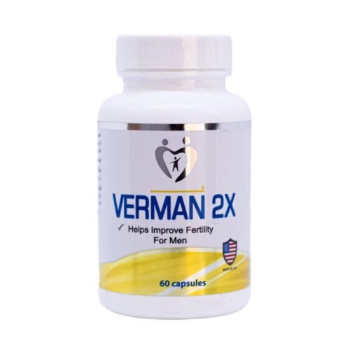 فيرمان 2X مكمل غذائي مضاد للأكسدة 60 كبسولة Verman 2X Anti Oxidant Dietary Supplement 60 Capsules