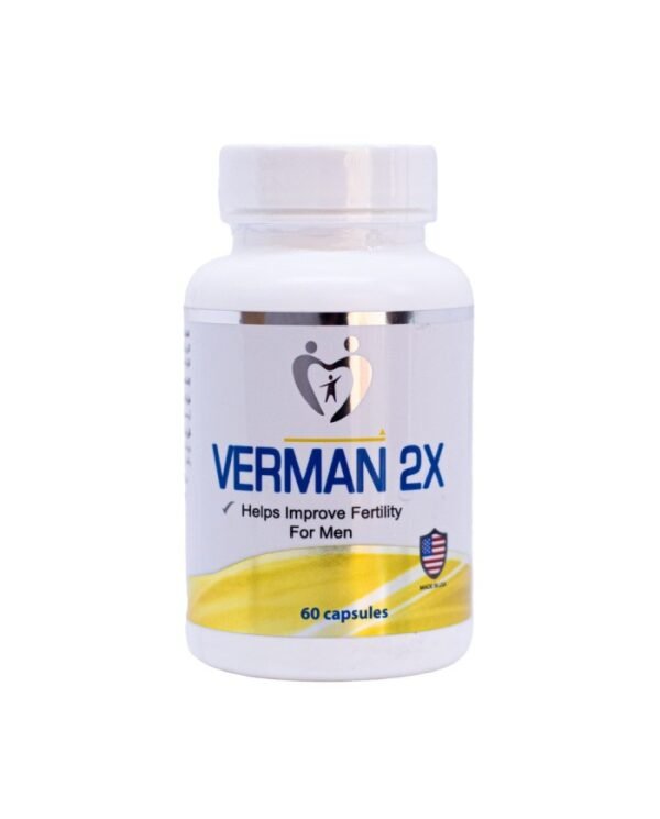 فيرمان 2X مكمل غذائي مضاد للأكسدة 60 كبسولة Verman 2X Anti Oxidant Dietary Supplement 60 Capsules