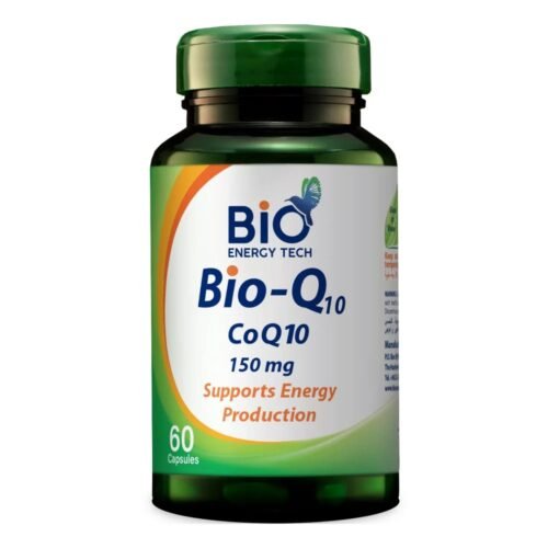 Bio Energy Co Q-10 60 Capsules كبسولات كيو-10 من بايو إنيرجي، 60 كبسولة