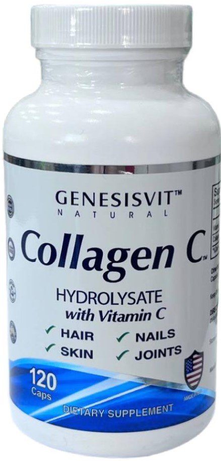 Genesisvit Collagen C, 120 Capsule كولاجين سي جينسيس فيت ١٢٠كبسولة