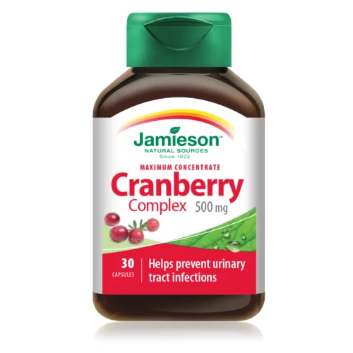 Jamieson cranberry 500 mg.  جاميسون التوت البري 500 ملغ