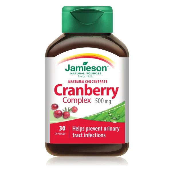Jamieson cranberry 500 mg.  جاميسون التوت البري 500 ملغ