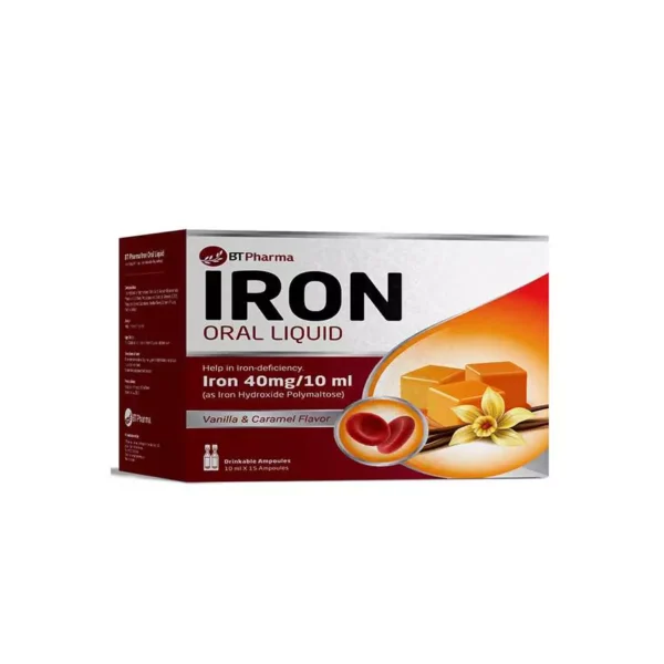BT Pharma Iron Oral Liquid 10 Vials