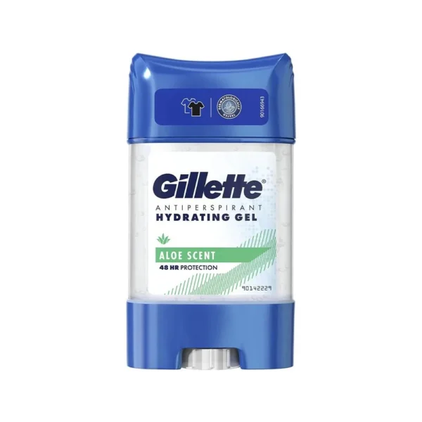 Gillete aloe scent hydrating antiperspirant gel 70ml