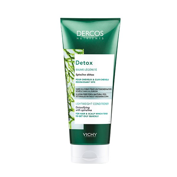 3337875595667_3 Vichy Dercos Nutrients Detox Conditioner 200Mlفيتشي ديركوس بلسم ديتوكس المغذي للشعر 200 مل