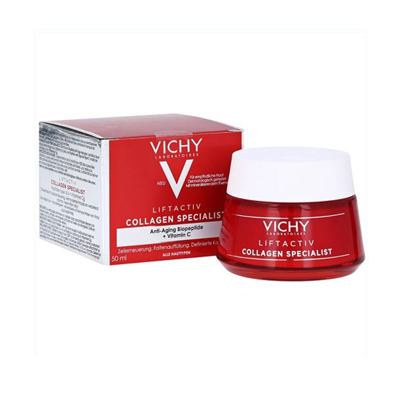 فيتشي ليفت أكتيف كريم نهاري بالكولاجين لمكافحة الشيخوخة 50 مل Vichy Liftactiv Collagen Specialist 50Ml