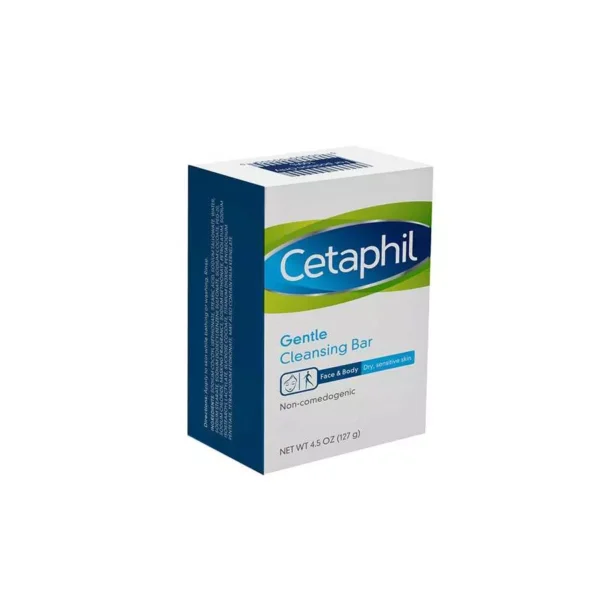 سيتافيل صابون منظف لطيف للبشرة الجافة 127 جم. |Cetaphil Gentle Cleansing Bar for Dry Skin 127g