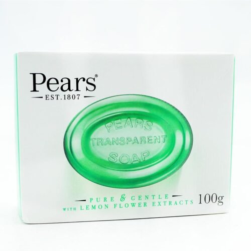 Pears pure and gentle with lemon flower extracts transparent soap 100g