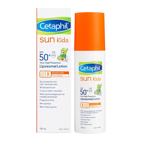 سيتافيل لوشن واقي شمس للأطفال بدرجة حماية 50+. | Cetaphil Baby Sunscreen Lotion SPF 50