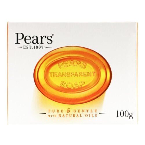 Pears pure and gentle with natural oils transparent soap 100g