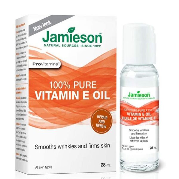 جاميسون بروفيتامين إي, زيت فيتامين إي النقي, 28مل.Jamieson ProVitamin E, Pure Vitamin E Oil, 28ml