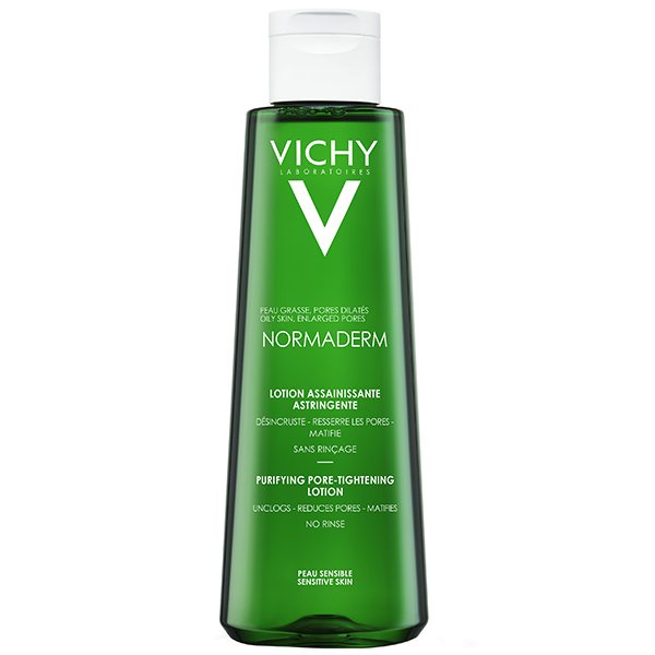فيتشي نورماديرم لوشن تنقية مسام البشرة وشدها 200 مل Vichy Normaderm Purifying Pore Tightening Lotion 200Ml