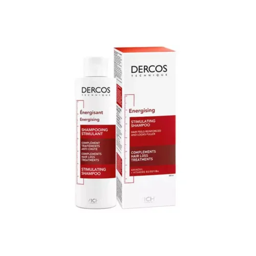 فيتشي ديركوس شامبو الشعر المنشط، لتنعيم الشعر 200 مل Vichy Dercos Energizing Shampoo 200Ml
