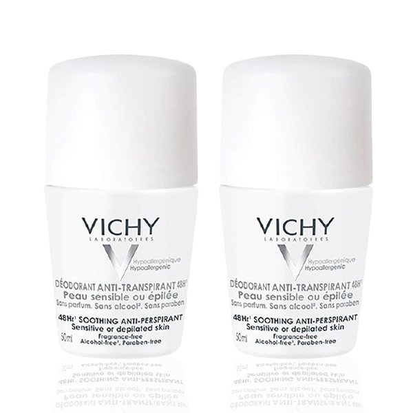 vichy_deo_sensitive_or_depl_roll_on_offer_5 Vichy Anti Perspirant Sensitive Or Deplilated Skin Roll On Deodorant 50Mlفيتشي مزيل العرق المضاد للتعرق للبشرة الحساسة 50 مل عرض