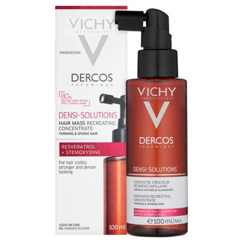 فيتشي ديركوس دينسي بخاخ الشعر لاستعادة سماكة الشعر 100 مل Vichy Dercos Densi Solution Restoring Thickening Spray 100Ml