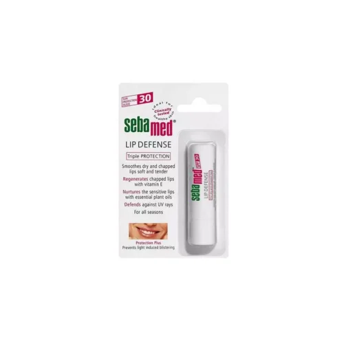 Sebamed Lip Defense Stick 4.8G   سيباميد مرطب الحماية للشفاة الجافة والمتشققة 4.8 جم