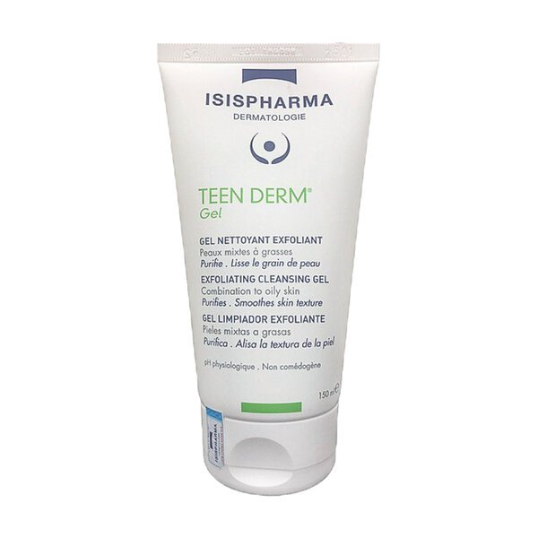Isis Pharma Teen Derm Gel 150Ml ايزيس فارما تين ديرم جل مضاد للعيوب 150 مل