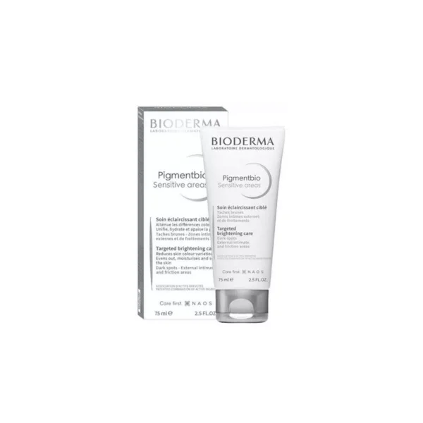 Bioderma Pigmentbio Sensitive Areas Cream 75Mlبيوديرما بيغمينتبيو كريم تبييض المناطق الحساسة 75 مل