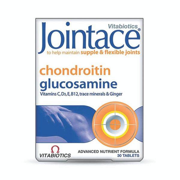 Vitabiotics Jointace Chondroitin And Glucosamine 30 Tabletفيتابيوتيكس جوينتاس كوندرويتين وجلوكوزامين 30 قرص