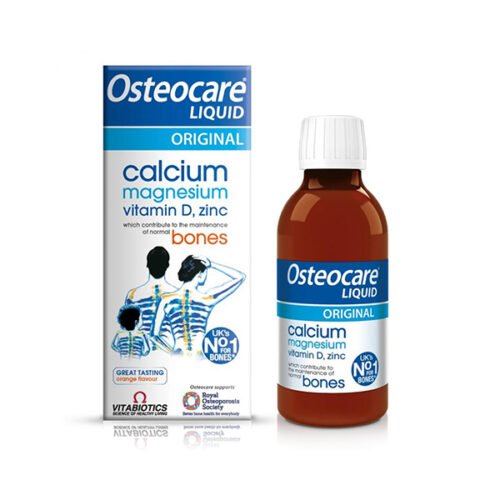 5021265248483_5 Vitabiotics Osteocare For Strong Bones 200Mlفيتابيوتيكس اوستيوكير لتقوية العظام 200 مل
