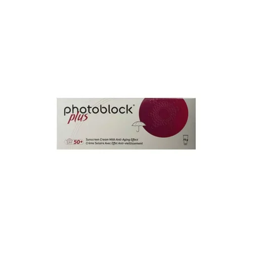 Derma Photoblock Plus Spf50+ Anti Aging Sunblock Cream 75g فوتوبلوك واقي شمس كريم 75 مل