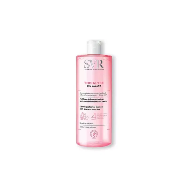 Svr Topialyse Gel Lavant 400Ml   أس في أر توبياليس جل لافانت مضاد للحكة و التهيج 400 مل