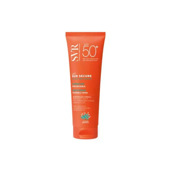 Svr Sun Secure Milk Spf50+, 250Ml   اس في ار واقي شمس حليبي بعامل حماية 50+ ، 250 مل