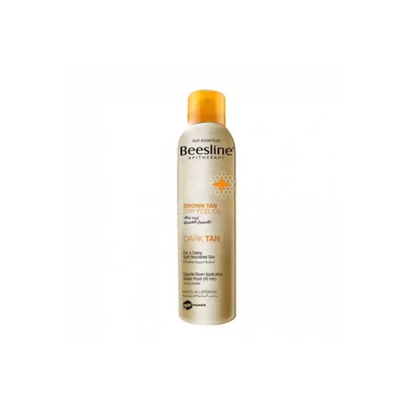 Beesline Brown Tan Dry Feel Oil - بيزلاين زيت جاف للإسمرار العميق