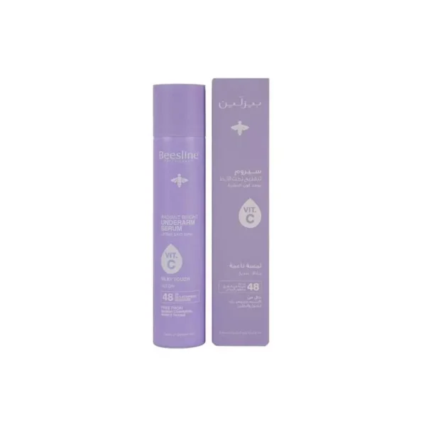 Beesline-Underarm-Serum-Vit-C-Spray-48h-Silky-Touch-150ML Beesline Underarm Serum Vit C Spray 48h Silky Touch 150ML - بيزلاين بخاخ فيتامين سي تحت الإبط 48 ساعة ملمس حريري 150 مل