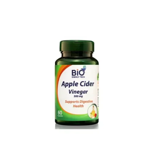 Bio Energy Tech Apple Cider Vinegar 60 Capsules بيو إنيرجي تك خل التفاح - 60 كبسولة