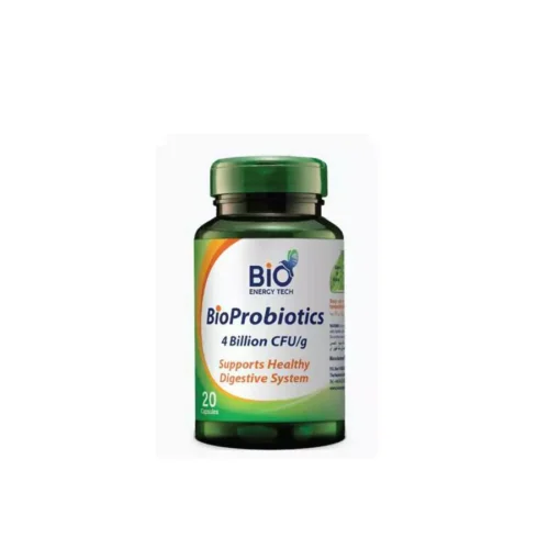 Bio Energy Tech Flora Probiotics 20 Capsule تقنية الطاقة الحيوية فلورا بروبيوتيك 20 كبسولة