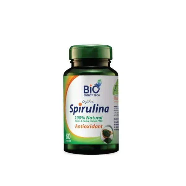 Bio-Energy-Tech-Organic-Spirulina-60-Cap Bio Energy Tech Organic Spirulina 60 Capsule
