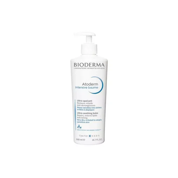 بيوديرما اتوديرم انتينسيف كريم مرطب 500 ملBioderma Atoderm Intensive Baume 500Ml