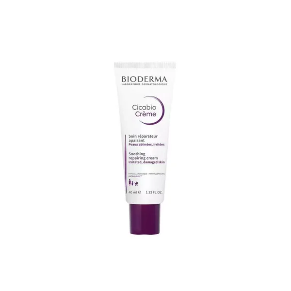 بيوديرما سيكابيو كريم إصلاح الجلد الملطف 40 ملBioderma Cicabio Soothing Reparing Cream 40Ml