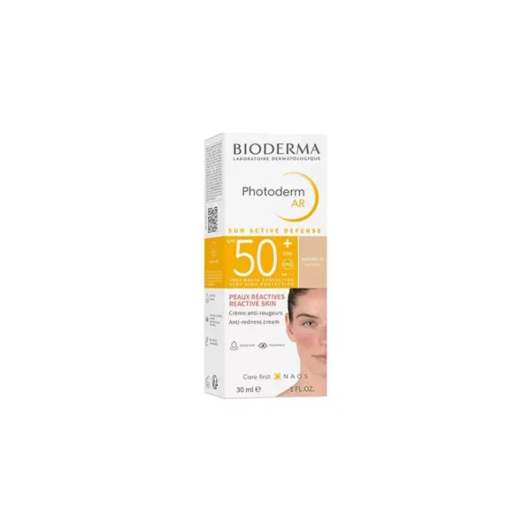 Bioderma Photoderm Ar Cream Spf50+, 30Ml Bioderma Photoderm Ar Cream Spf50+, 30Mlبيوديرما فوتوديرم اي أر كريم واقي شمس للبشرة الحساسة 50+