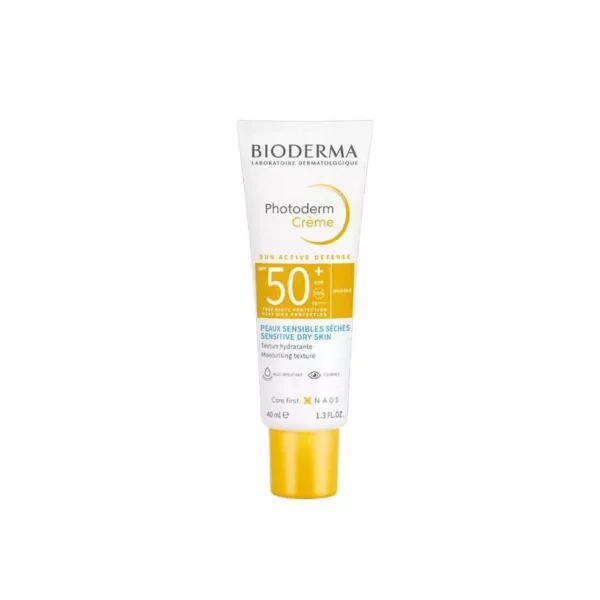 Bioderma-Photoderm-Invisible-Cream-Spf50-,-40Ml Bioderma Photoderm Invisible Cream Spf50+, 40Mlبيوديرما فوتوديرم كريم واقي شمس 50+ للبشرة الجافة