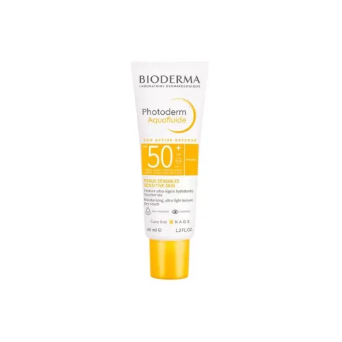 Bioderma Photoderm Aquafluide Spf50+ Invisible 40 Mlبيوديرما فوتوديرم واقي شمس أكوافلويد 50+ للبشرة الدهنية والمختلطة