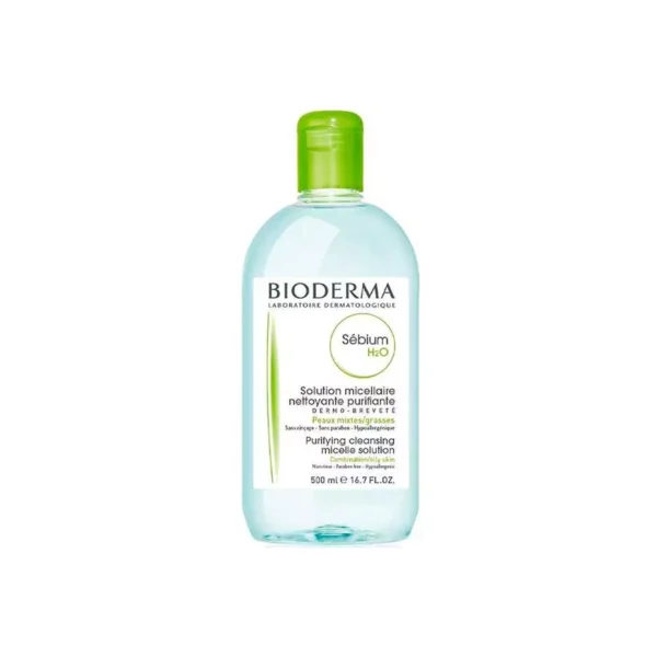 بيوديرما سيبيوم H2O ماء ميسيلار 500 ملBioderma Sebium H2O Micellar Water 500ML