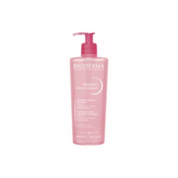 بيوديرما سينسيبيو غسول جل موسانت 500 ملBioderma Sensibio Gel Moussant 500Ml