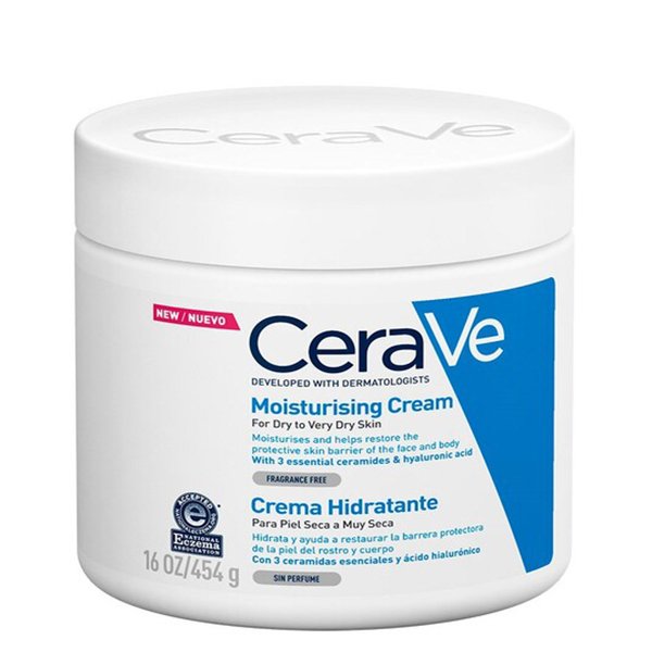 CeraVe Face & Body Moisturizer For Dry Skin 454Gr سيرافي مرطب الوجه والجسم للبشرة الجافة 454 جرام