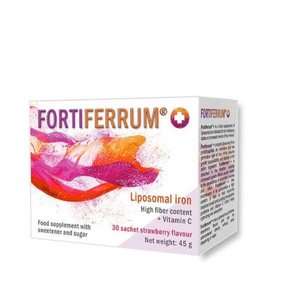 Fortiferrum+ 30 Sachets Liposomal Iron فورتيفيروم ليبوسومال ايرون