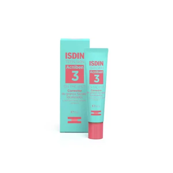 Isdin Acniben On The Spot Corrector Gel 15Ml - إزيدين أكنيبن جل مصحح للبقع ، 15 مل